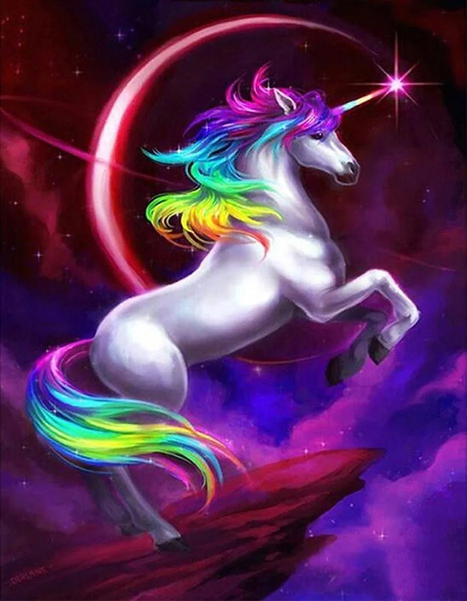 VDTOYS Diamond Painting VDT054 Unicorn