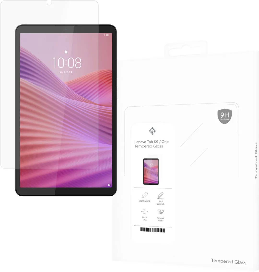 Just in Case Cazy LTK9TGSP Screenprotector