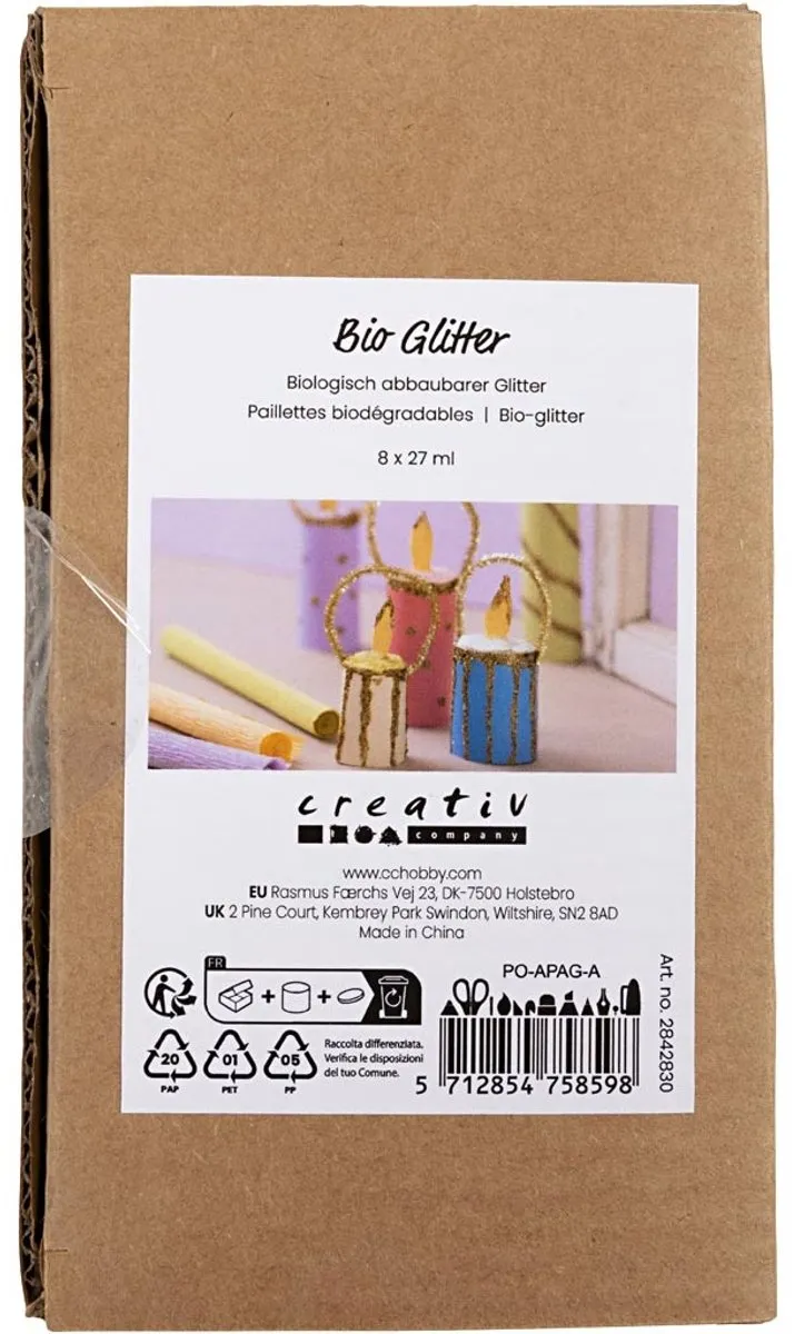 Creativ Company Bio Sparkles 216ml - 8x27ml