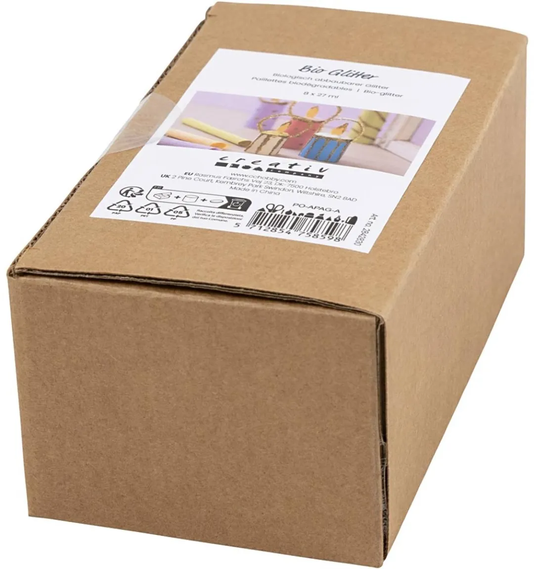 Creativ Company Bio Sparkles 216ml - 8x27ml