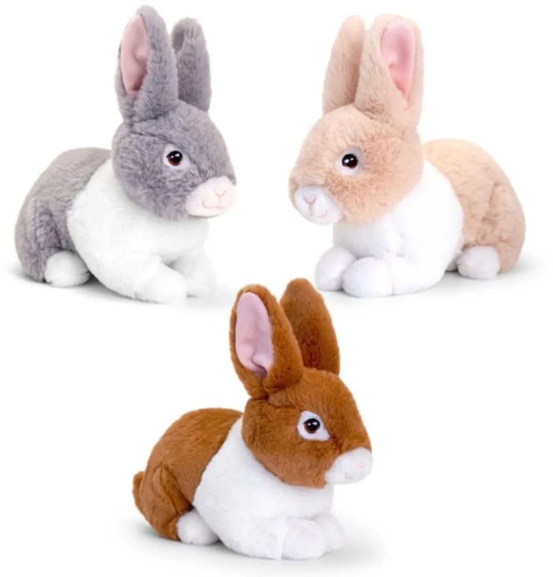 Keel Toys Pluche Konijn Beige - 18 cm