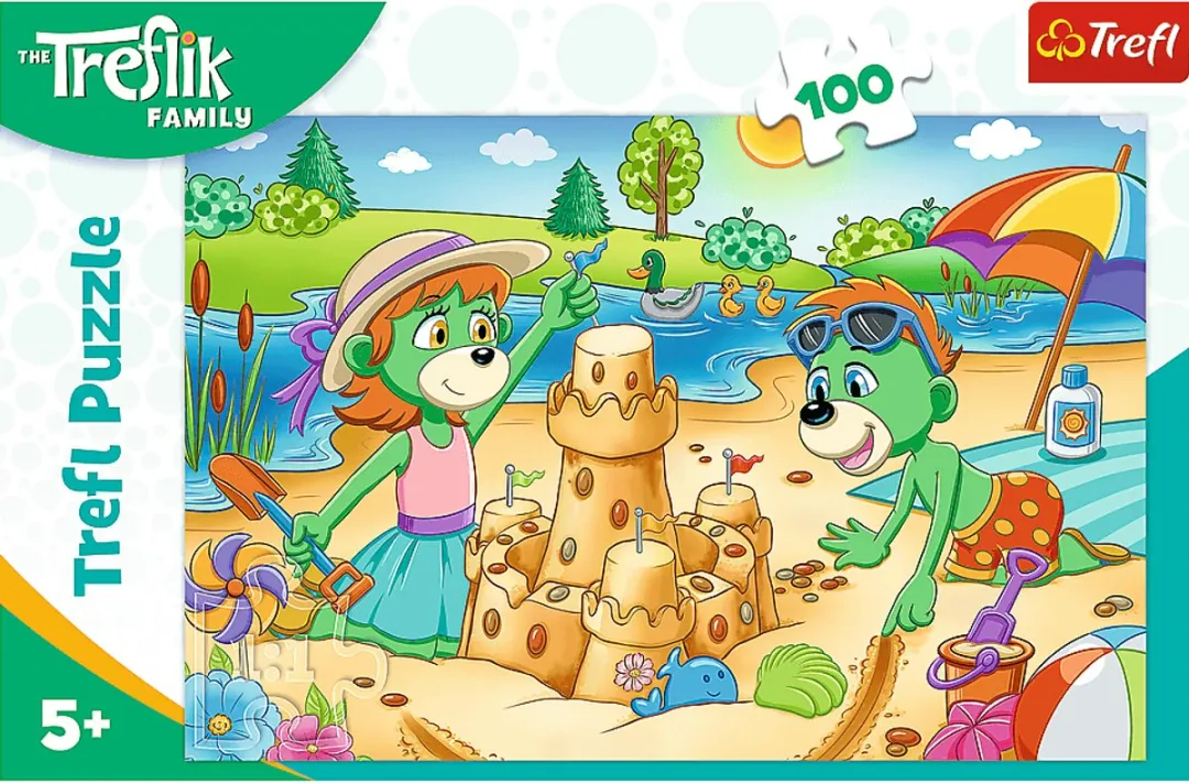 Trefl Stripfiguren Puzzle 100 Stuks - Multi