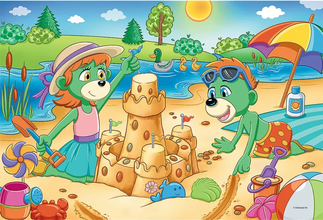 Trefl Stripfiguren Puzzle 100 Stuks - Multi