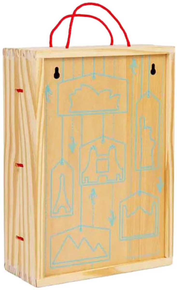 BIGJIGS Houten Reis Speelset - 10 Stuks - Poppenhuispop