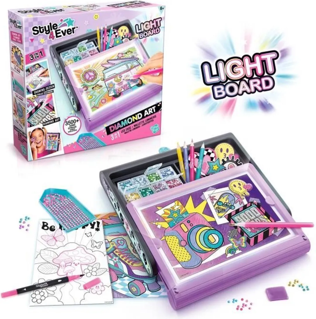 Canal Toys Style For Ever Diamant'Art Verlichte Kast