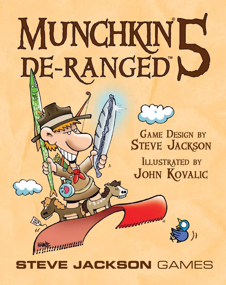 Steve Jackson Games Munchkin 5 De-Ranged Uitbreiding