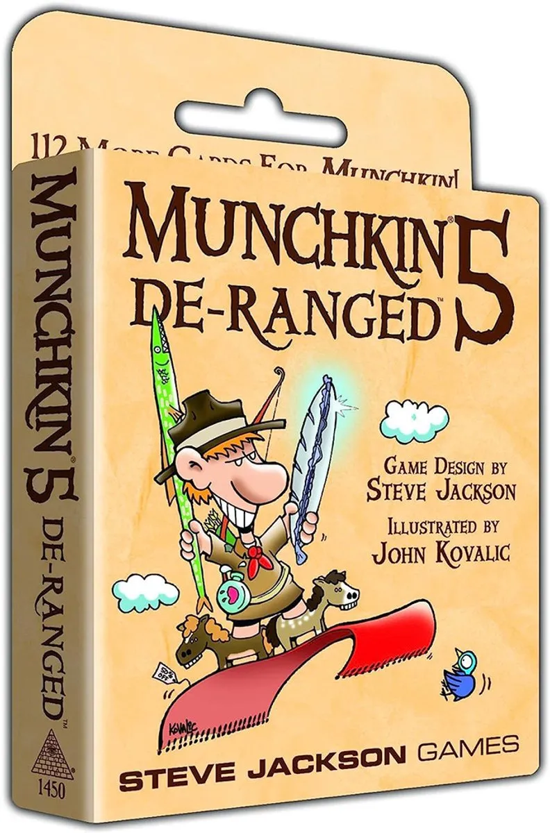 Steve Jackson Games Munchkin 5 De-Ranged Uitbreiding
