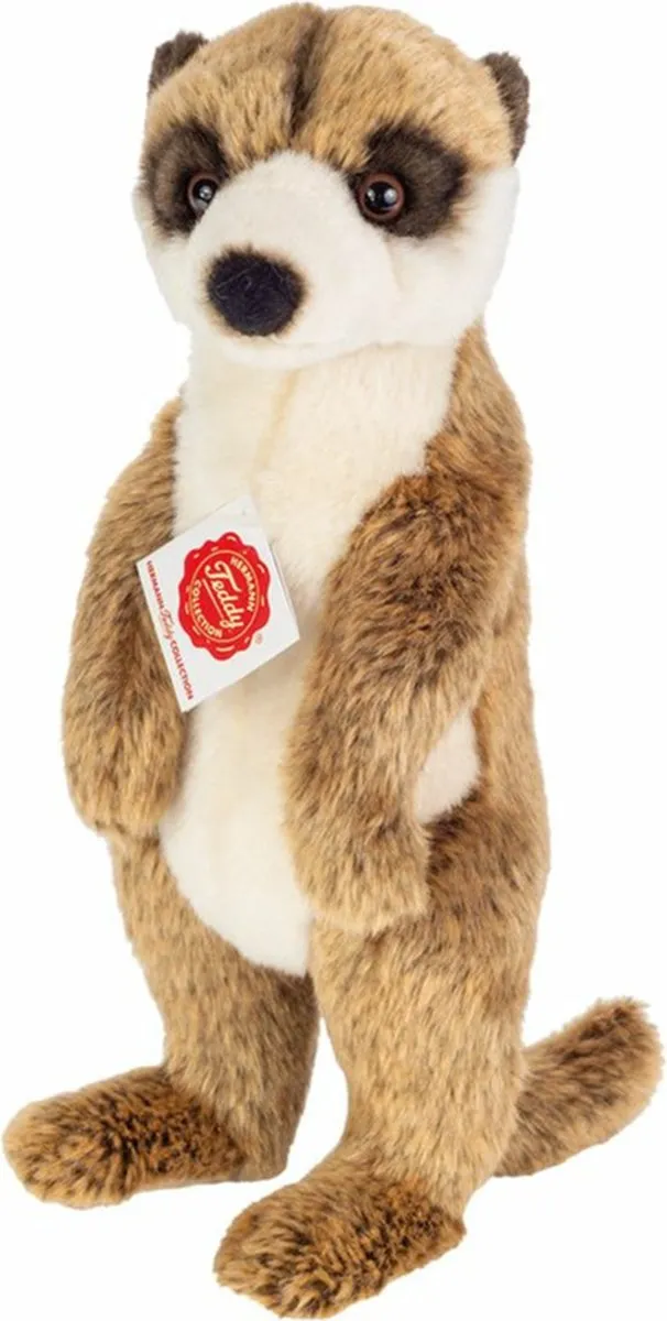 Teddy Hermann Knuffeldier Stokstaartje Lichtbruin