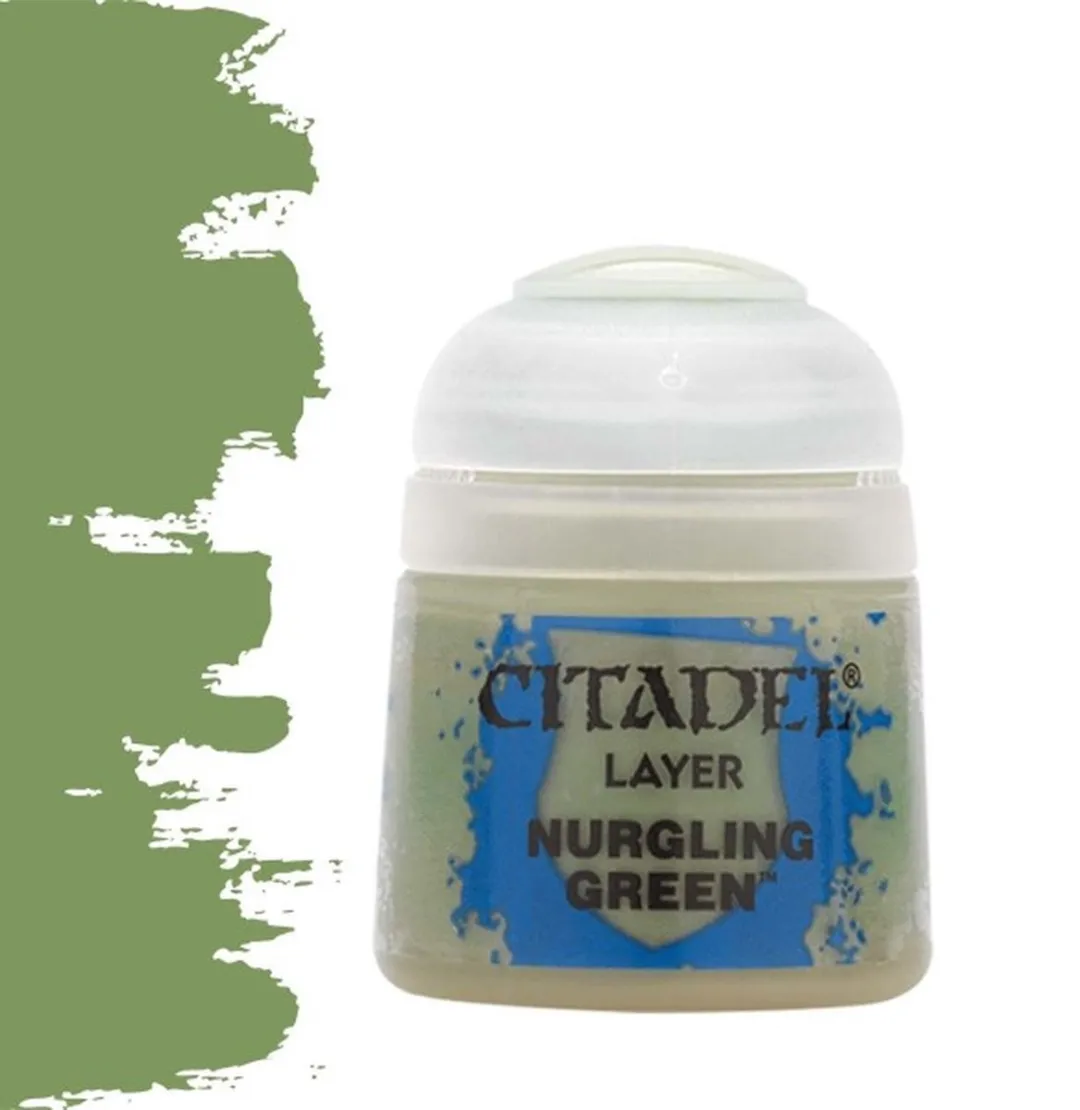 Games Workshop Citadel Layer Nurgling Green