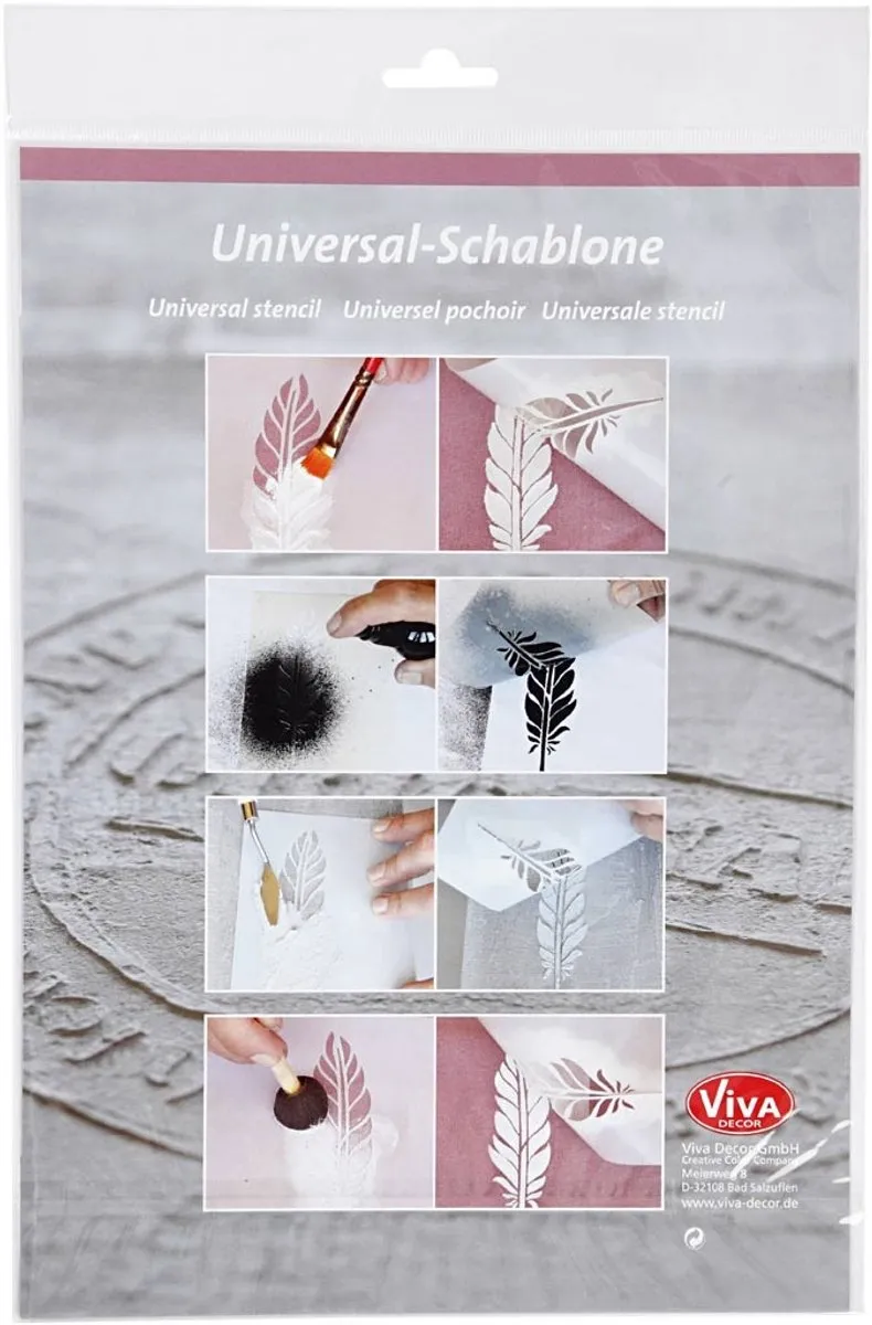 Viva Decor Vlinders Sjabloon A4 - 210x297mm
