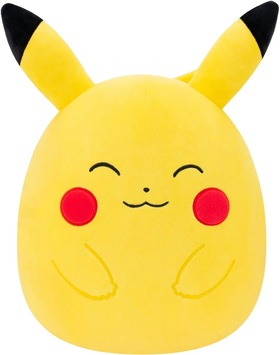 Squishmallows Pokémon Pikachu Pluche - 35cm - Geel