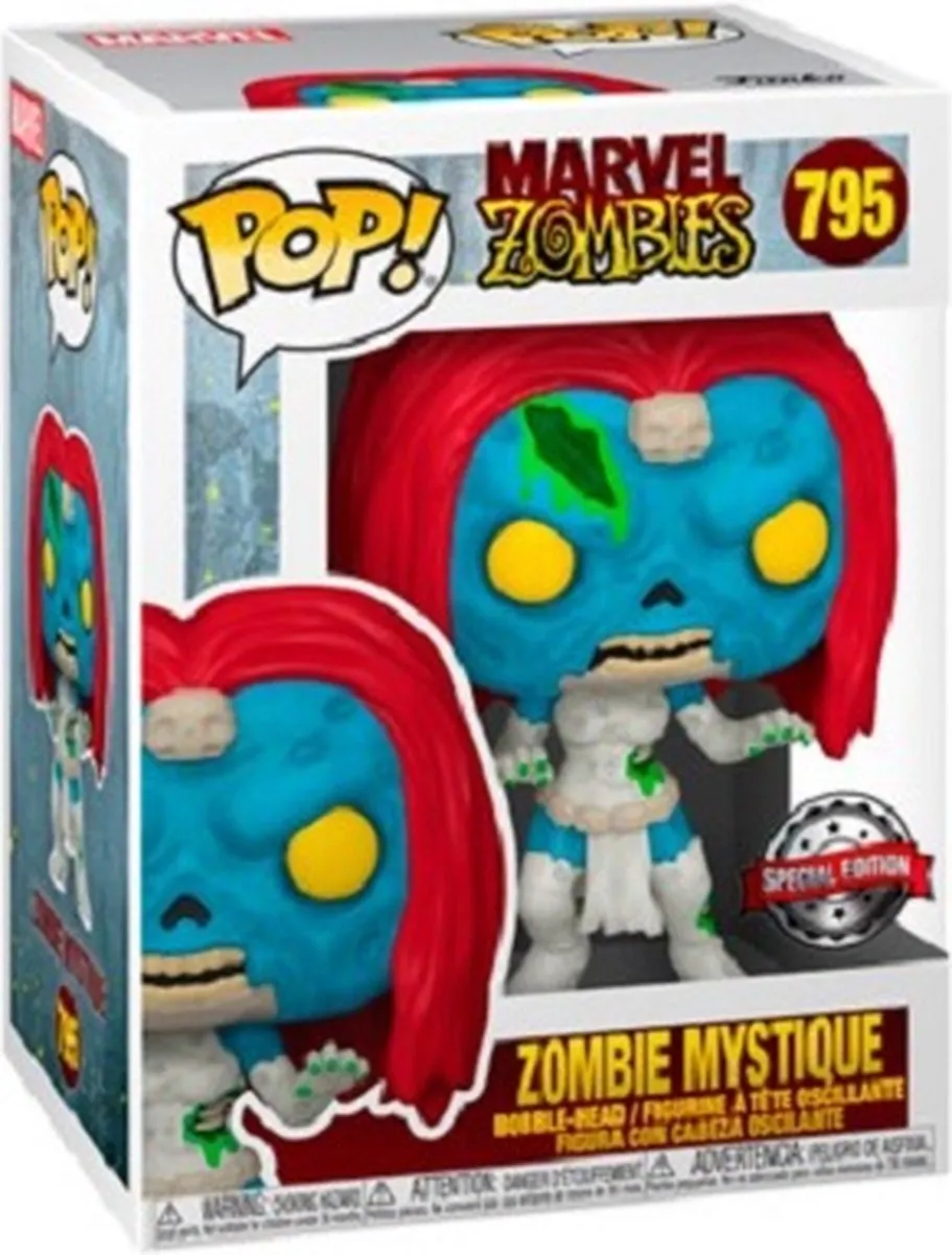 Funko Pop! Marvel Zombies Mystique #795 Exclusief