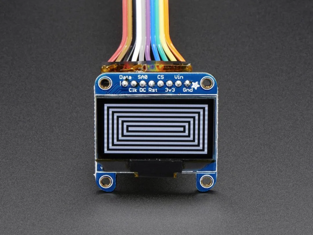 Adafruit 938 Monochrome 1.3 inch OLED Display - 128x64