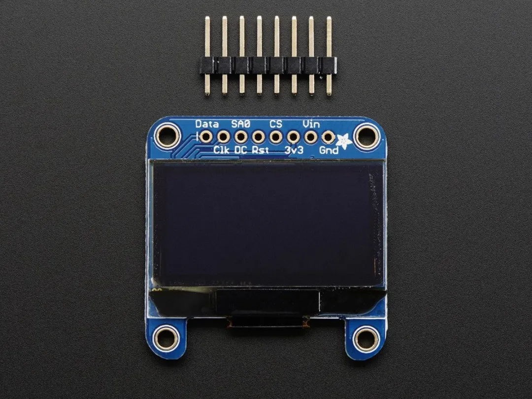 Adafruit 938 Monochrome 1.3 inch OLED Display - 128x64