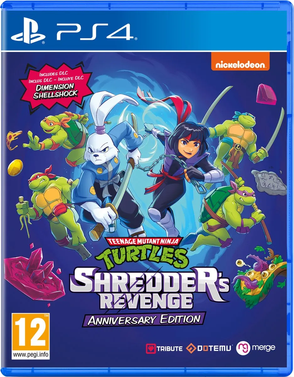 Mindscape Teenage Mutant Ninja Turtles Shredder's Revenge Anniversary Edition - Gamecartridge