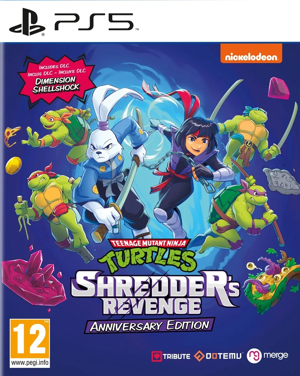 Mindscape Teenage Mutant Ninja Turtles Shredder's Revenge Anniversary Edition - Gamecartridge