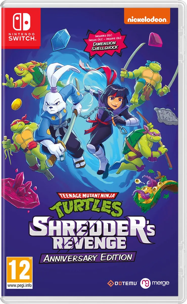 Mindscape Teenage Mutant Ninja Turtles Shredder's Revenge Anniversary Edition - Gamecartridge