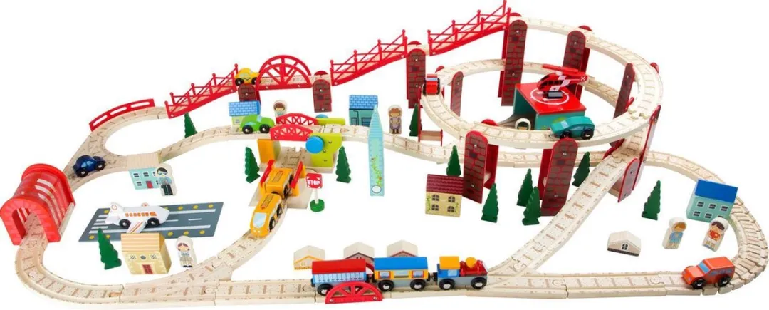 Small Foot Spoorwegset Mijn Stad 127-delig