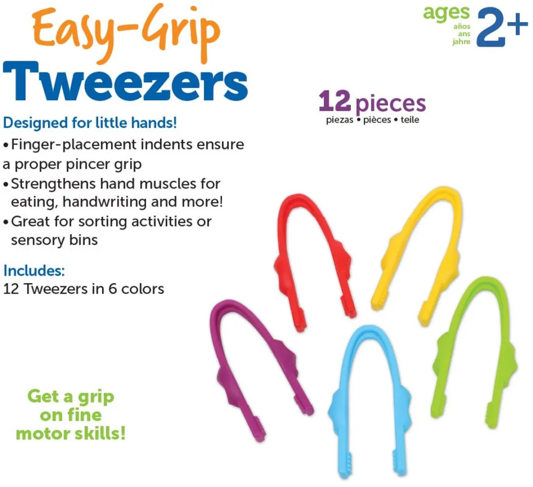 Learning Resources Easy-Grip Pincet Multicolor