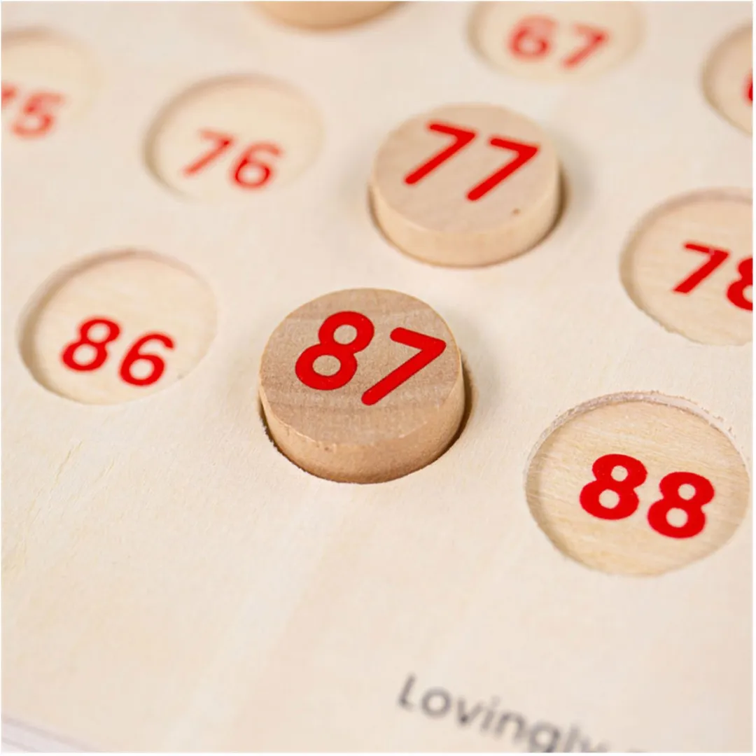BIGJIGS Bingo Spel Houten - 2-6 Spelers