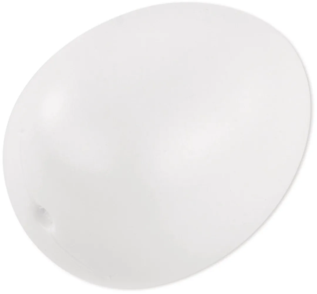 Rayher Plastic Eieren 150 Stuks - Wit - 4,5 cm