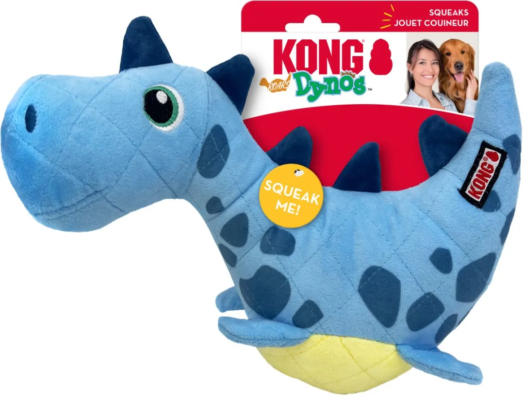 KONG Dynos Hondenspeelgoed M/L - Blauw