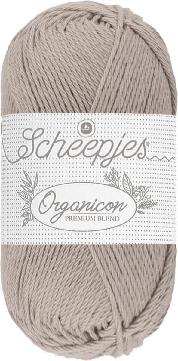Scheepjes Organicon 201 Ashen Mink - 50g