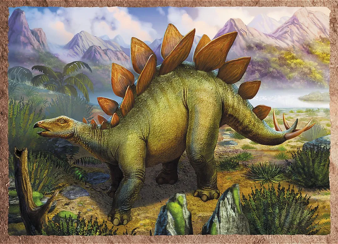 Trefl 4in1 Interesting Dinosaurs Puzzel - 41 Stuks - Multicolor