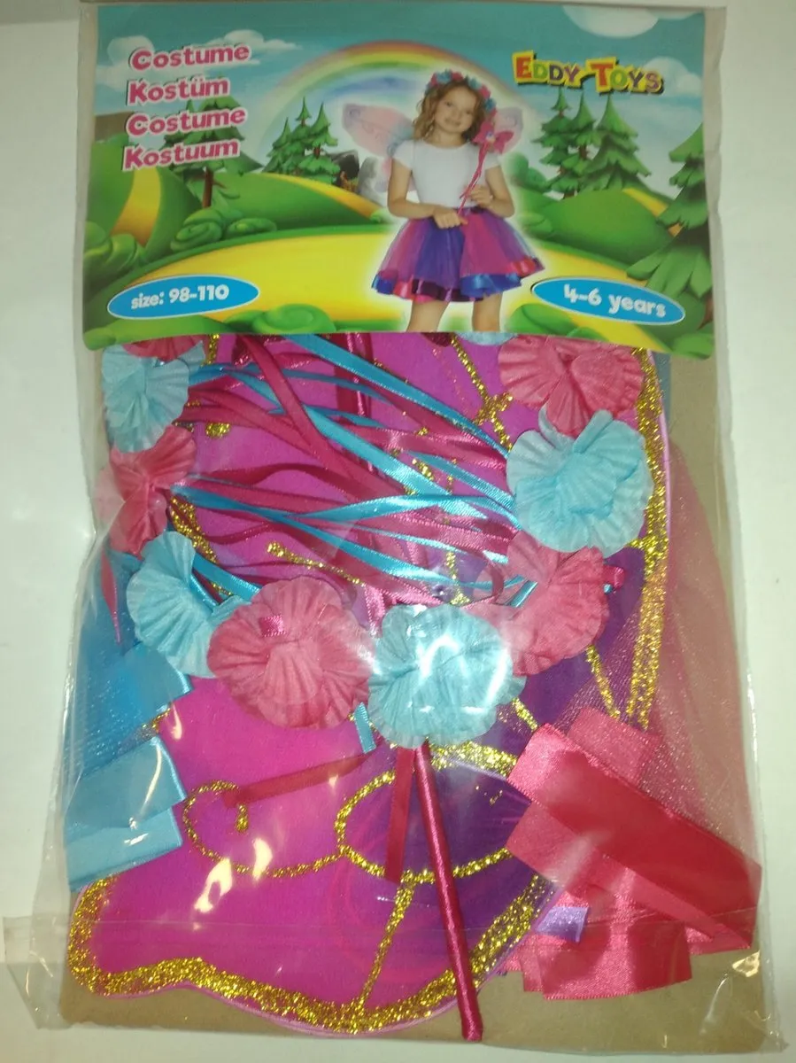 Eddy Toys Fee/Vlinder Verkleedset 98-104