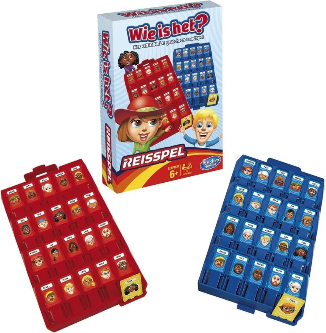 Hasbro Gaming Wie is het? Gezelschapsspel - 2 Spelers - afbeelding 6 van 6
