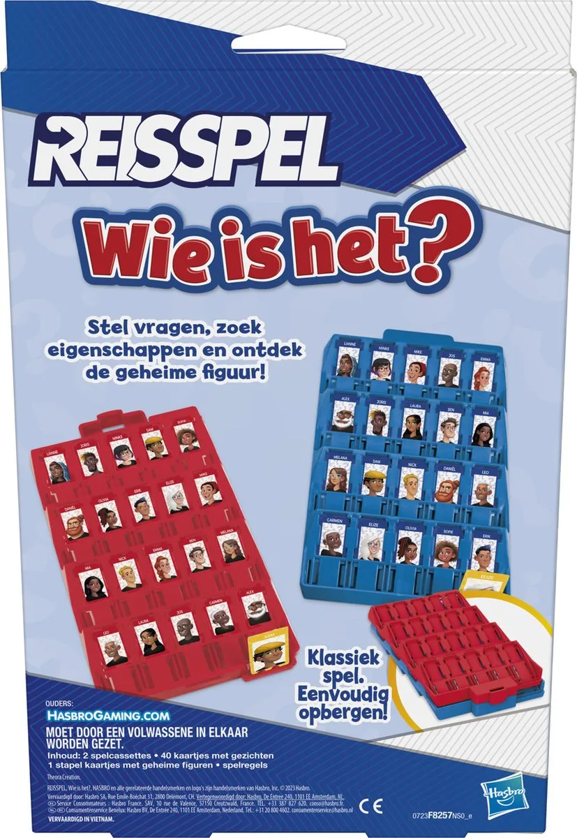 Wie is het? Reisspel - Gezelschapsspel