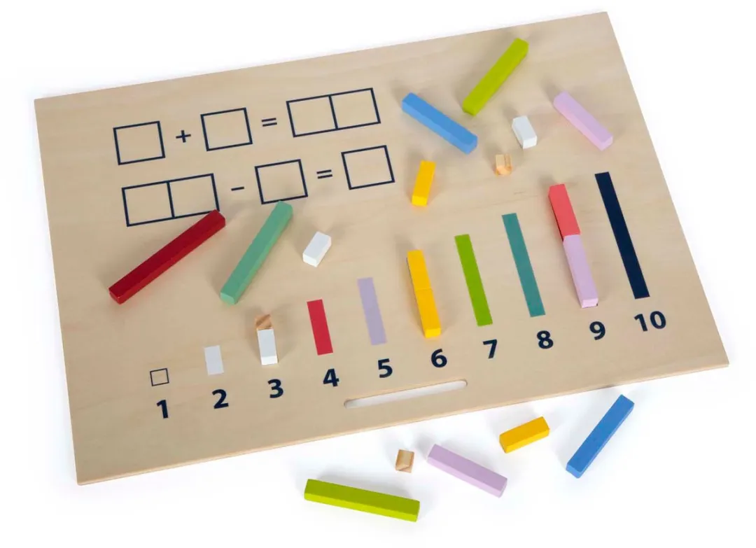 Small Foot Houten Leerbox Rekenstaven Blokjes 12559