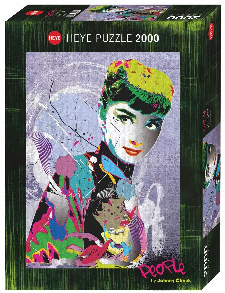 Heye Audrey II Puzzle 2000 Stuks - Multicolor