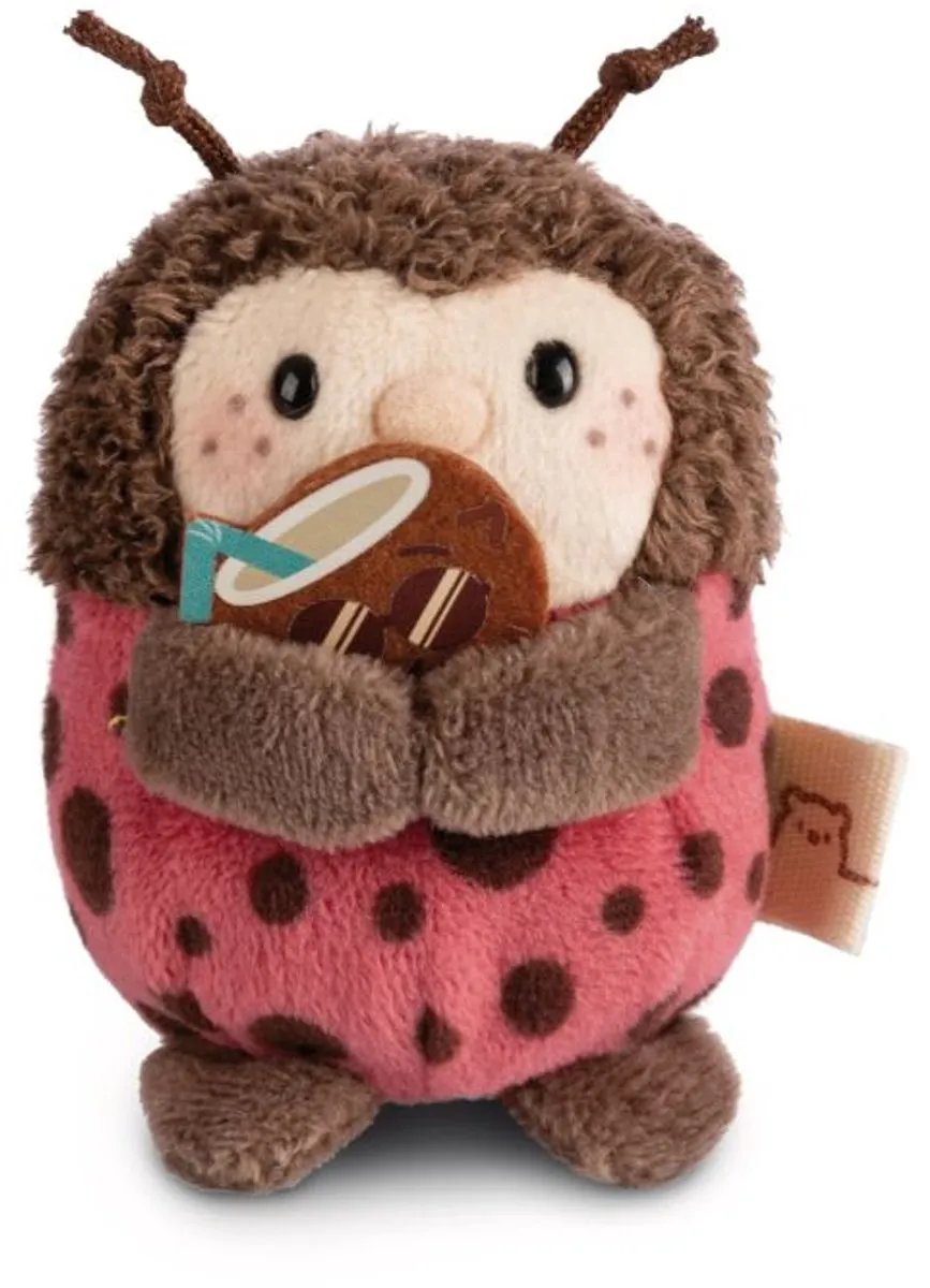 Nici Marienkäfer Dozz 8cm Pluche - Multicolor