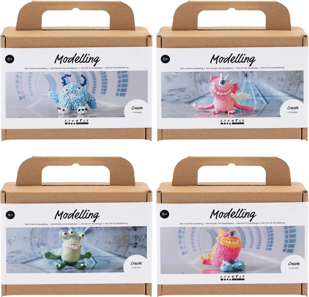 Creativ Company Monsters Boetseren Set