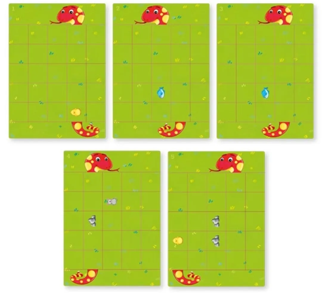 Goki Hungry Snakes Magnetisch Spel - 1 Stuk