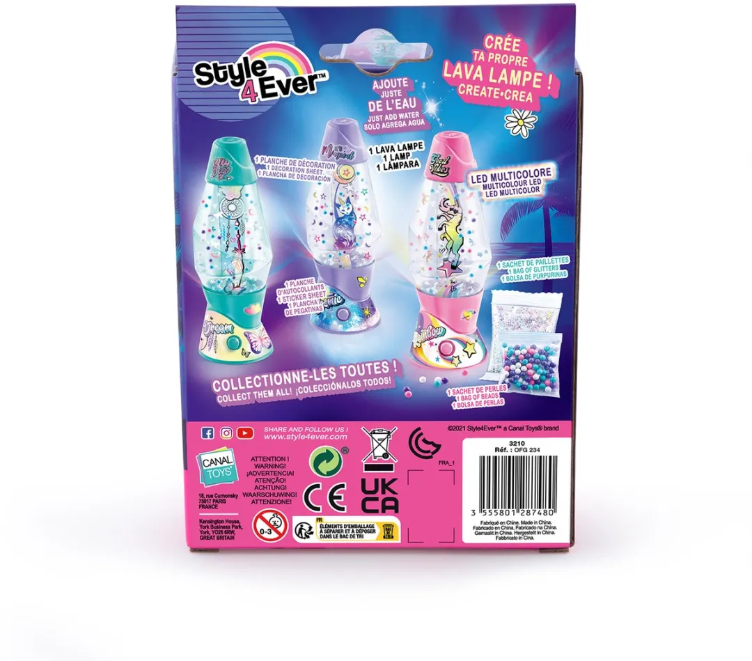 Canal Toys Lava Lampe Maatwerk OFG 234 - 3x AAA