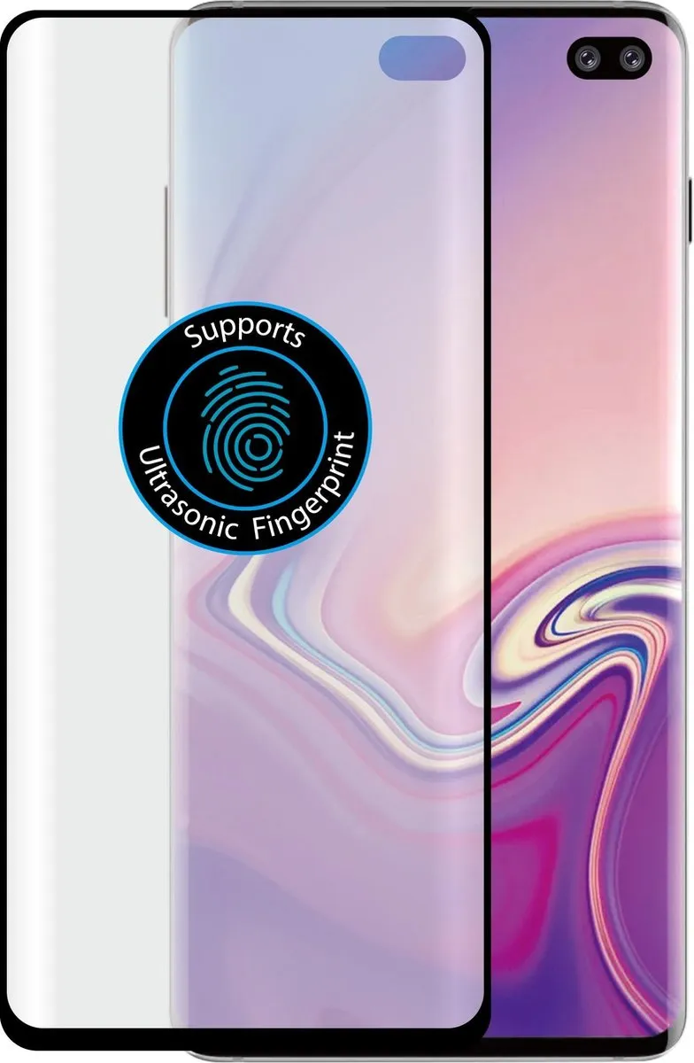 Azuri Duo Screenprotector Curved Samsung Galaxy S10+