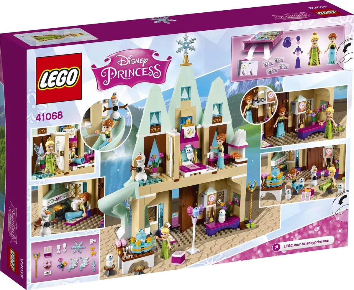 LEGO Disney Princess Kasteelfeest in Arendelle 41068 - 477 Stukken