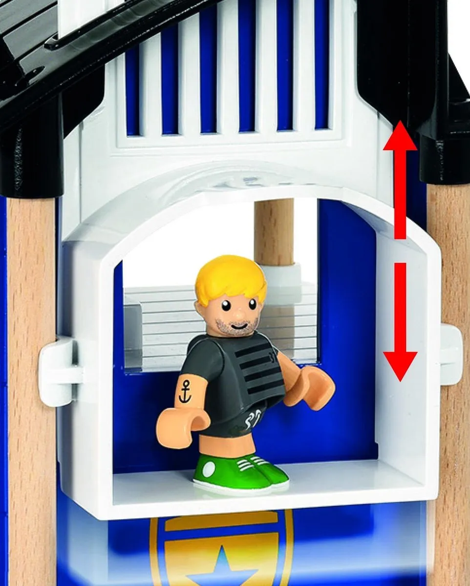 BRIO Politie Station 33813 - Blauw