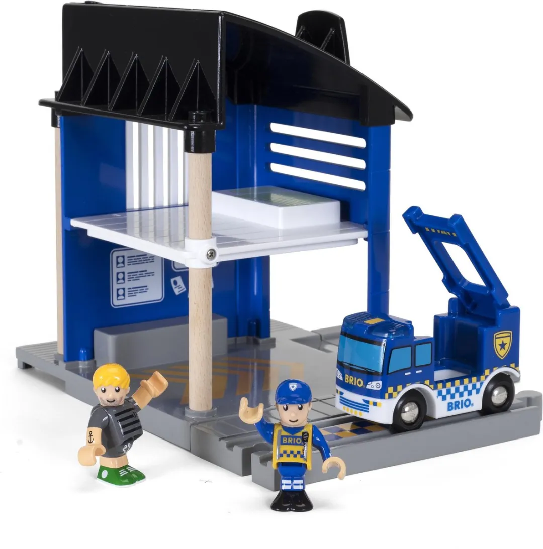 BRIO Politie Station 33813 - Blauw