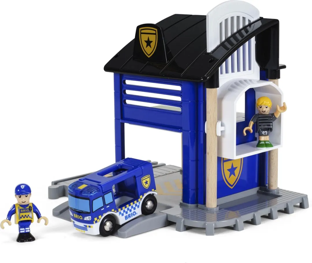 BRIO Politie Station 33813 - Blauw