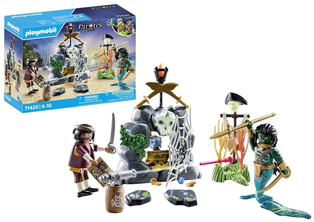 Playmobil Pirates Schatzoeken 71420 - Multicolor