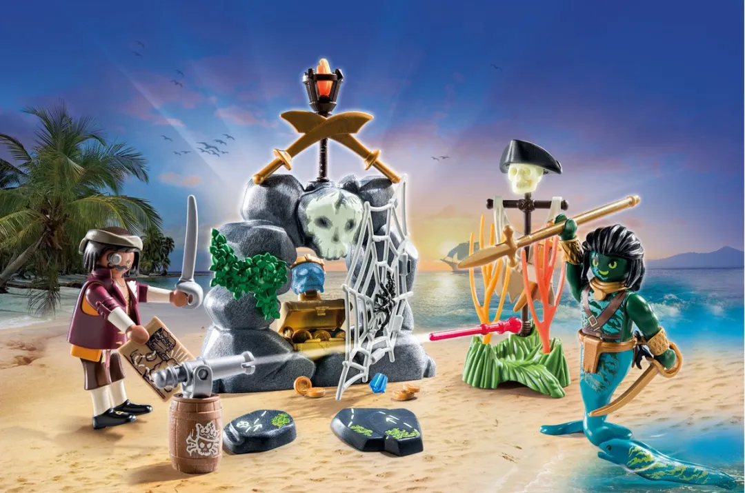 Playmobil Pirates Schatzoeken 71420 - Multicolor