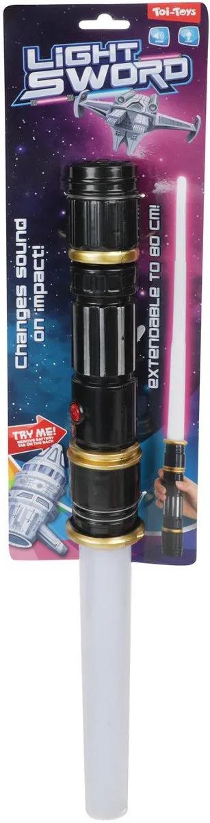 Toi-Toys Lichtzwaard Force Licht & Geluid - M - Roze