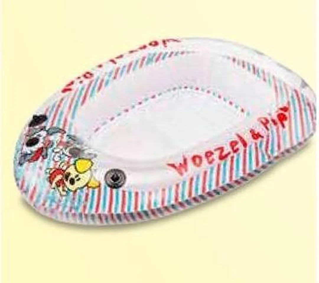 Rubo Toys Woezel en Pip Opblaasbootje 100x67cm