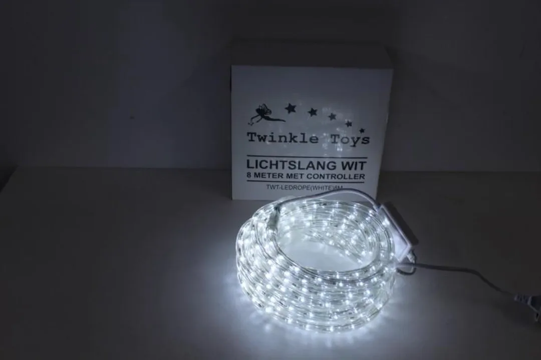 Led lichtslang 8 meter (wit) met controller