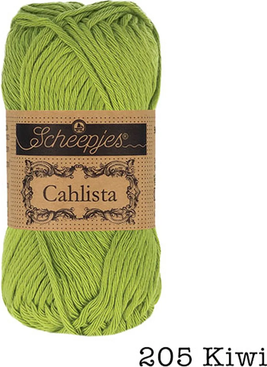 Scheepjes Cahlista Kiwi - 1 Stuk