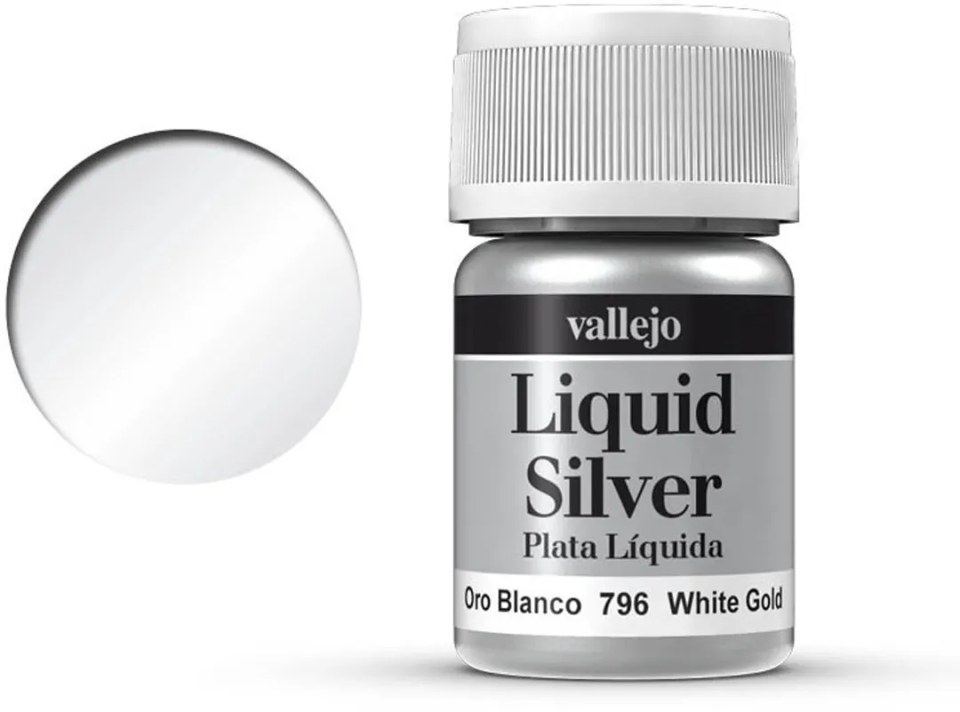 Vallejo Hobbyverf Liquid Silver Wit 35ml