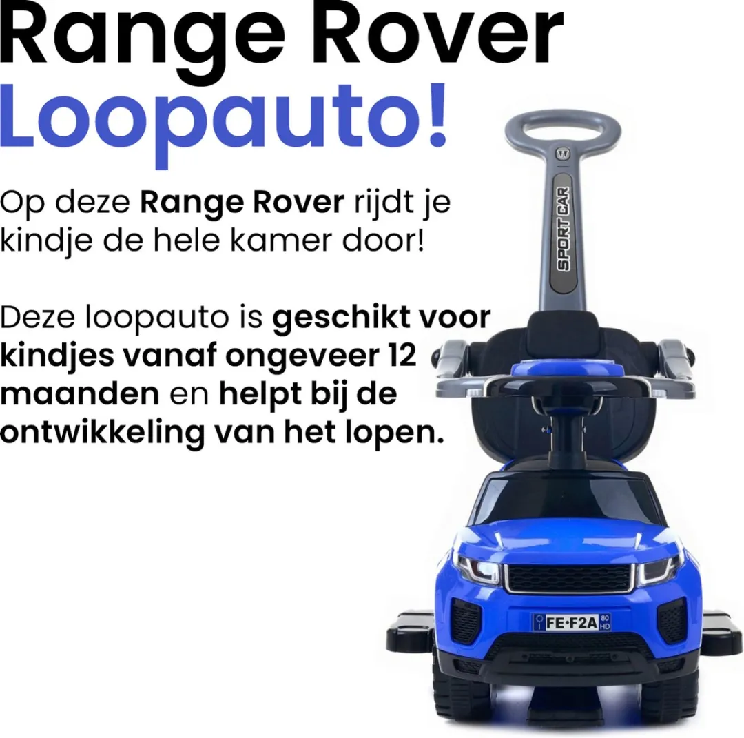 Lean Toys 3-in-1 Sportauto Loopauto 2852 - Blauw